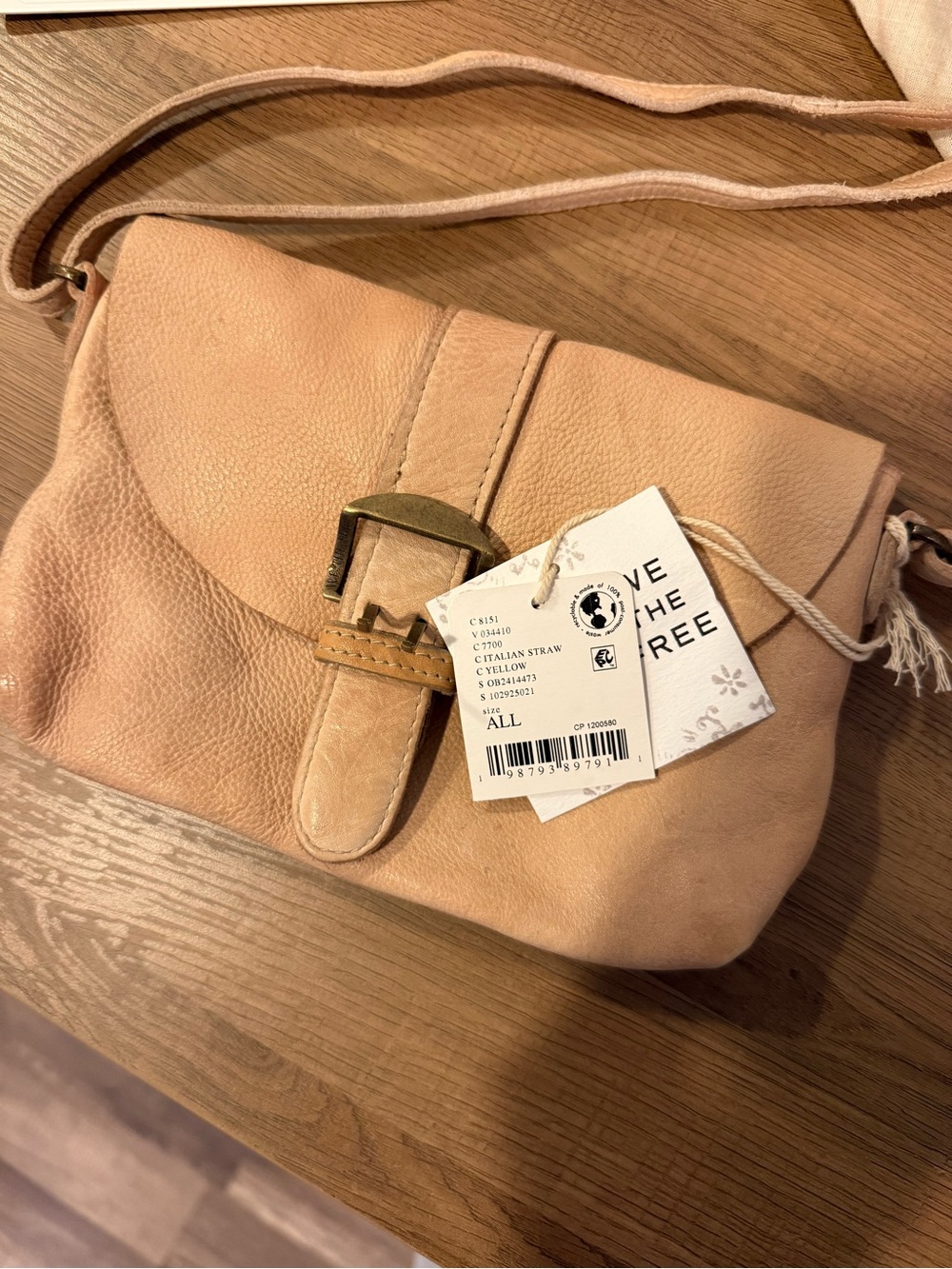 We The Free Small Leather Shoulder Bag in Blush